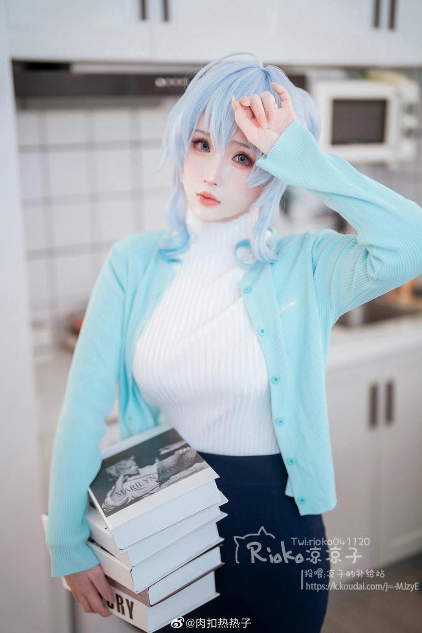 牛头人凉凉子花絮：超美cosplay图片